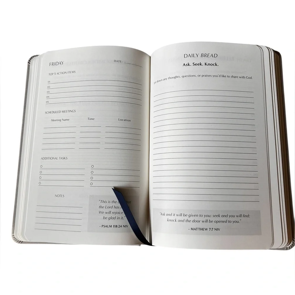 Faith in Her Embossed Hardcover Christian and Planner Journal